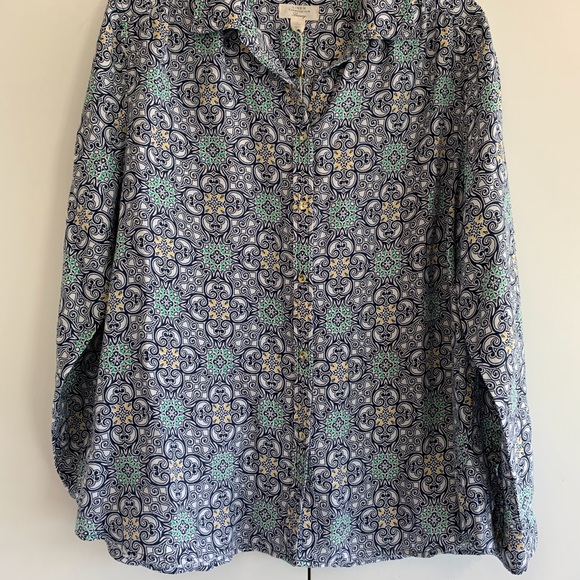 Linen Charter Club Luxury shirt - sz L - Picture 10 of 11